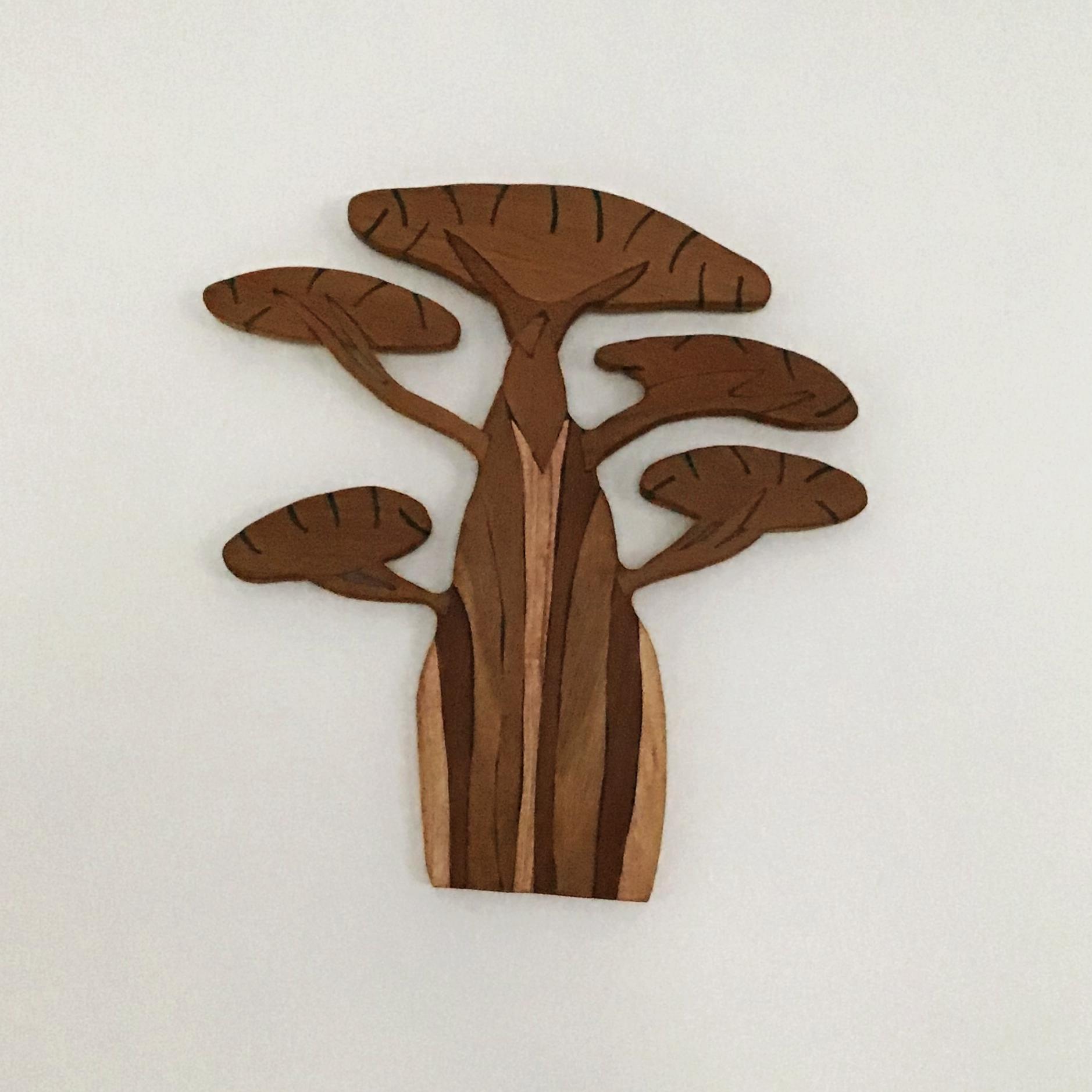 Baobab tree wall decor